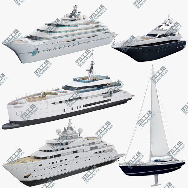 images/goods_img/20210312/Superyachts Luxury Package 5 Items 3D model/1.jpg